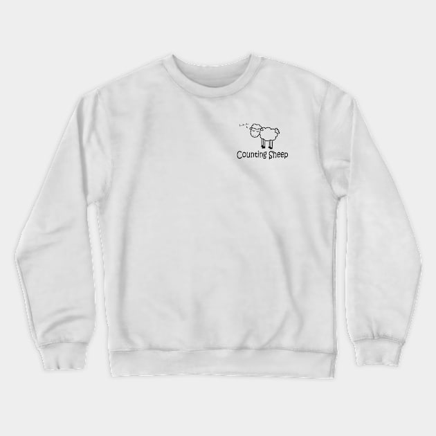 Counting Sheep Pocket Crewneck Sweatshirt by PelicanAndWolf